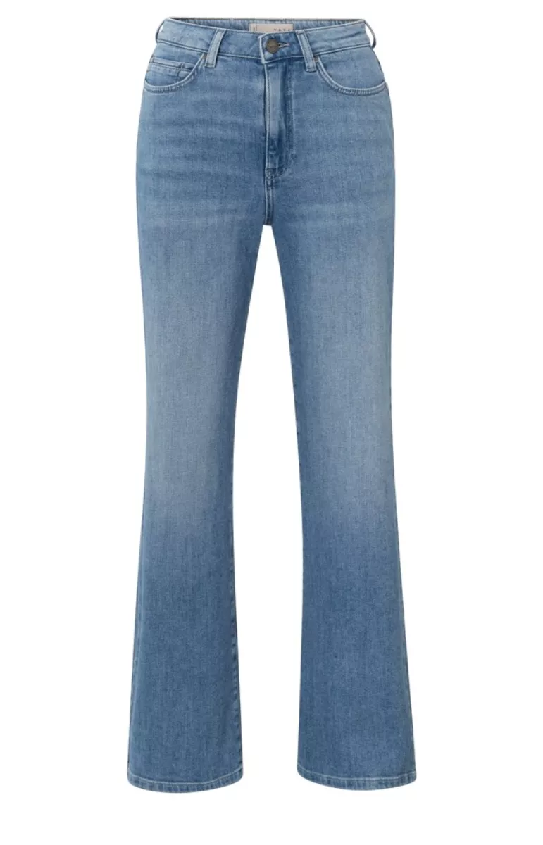 YAYA-Wide leg denim - L32; Cotton/Elastane-01-311095-502-99292-BLUE